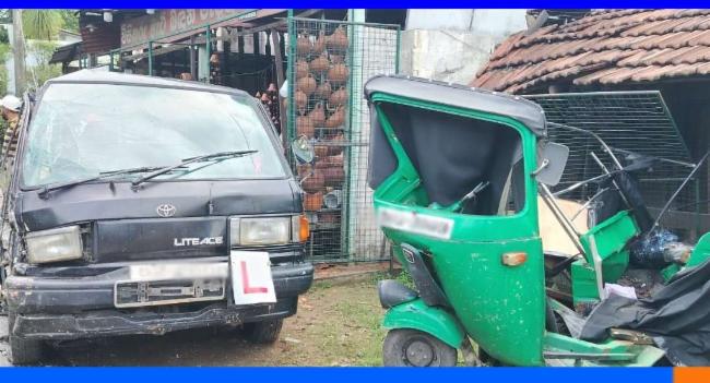 06 வாகனங்களை மோதிய பஸ் : ஒருவர் உயிரிழப்பு